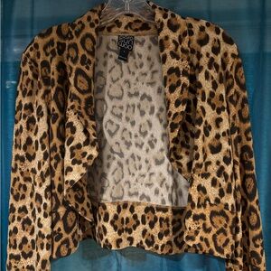Leopard Print Shrug